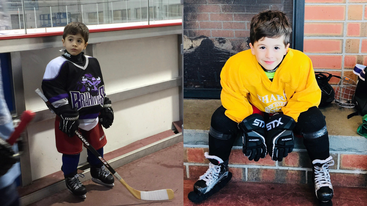 Gianluca at age 4